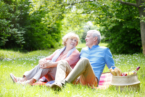 Couple enjoying their retirement thanks to Equity Release